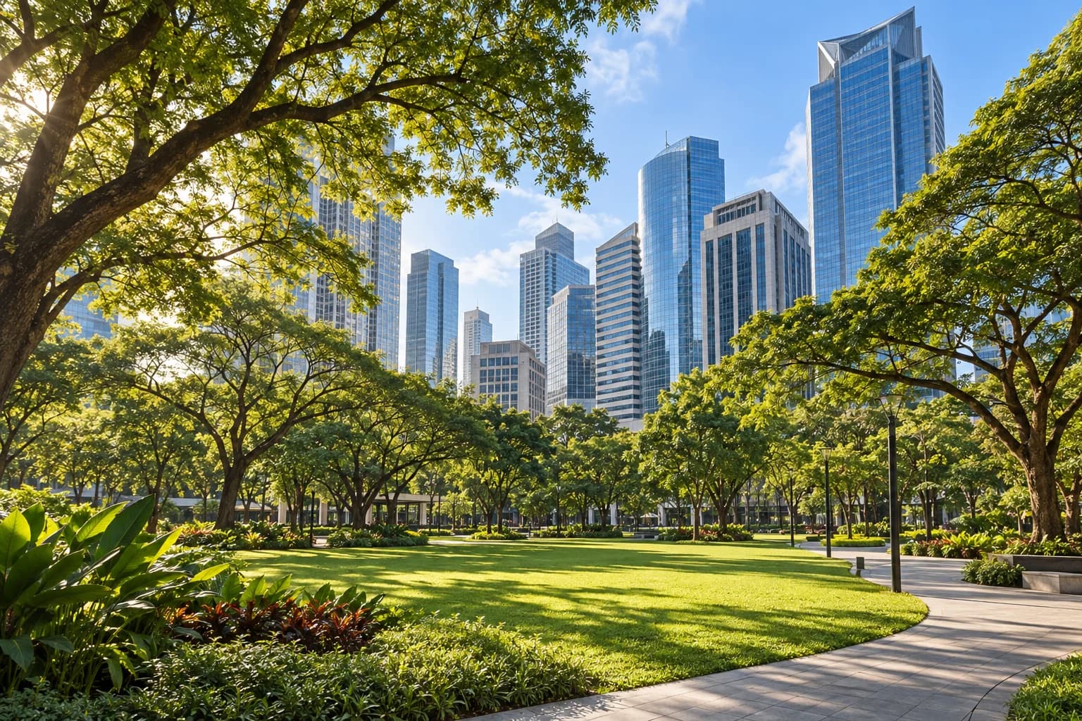 Ayala Triangle Gardens near Makati Urban 1-Bedroom